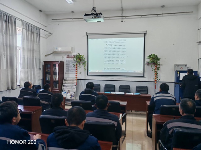 陜煤建設洗選煤運營公司澄合山陽運營項目部：齊力奮進開新局，收心歸位起好步