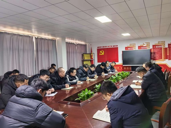 陜煤建設煤礦運營服務分公司：嚴守安全防線  筑牢兩會護航基石