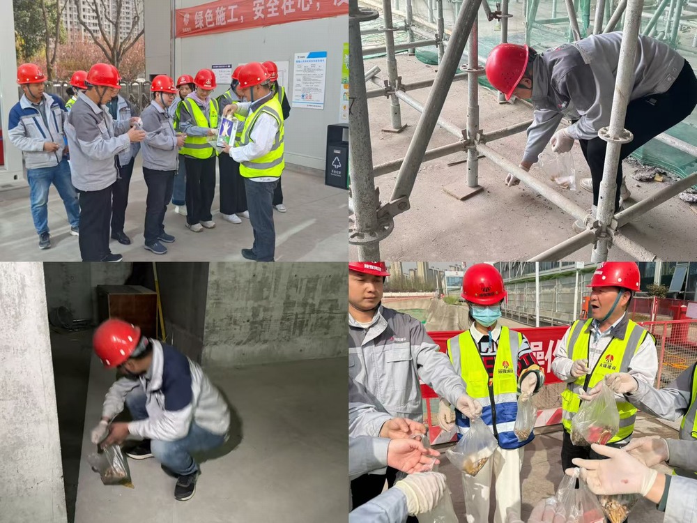 陜煤建設天工公司土建第二十七項目部：“小煙頭” 撬動 “大安全”，安全與綠色共筑工地 “防護網”