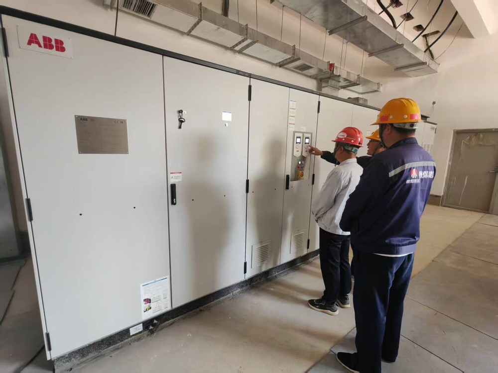 陜煤建設(shè)礦建三公司永隴公司二號副立井提升機(jī)安裝工程空載運(yùn)轉(zhuǎn)圓滿成功