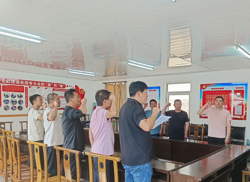 陜煤建設韓城分公司安裝六項目部：安全“不違章” 青春勇擔當